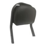 Dhe Best Bike Backrest Rear Passenger Back Rest Black Cushion Black Bar Black Compatible with Bajaj Avenger 150 Street