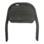 Dhe Best Bike Backrest Rear Passenger Back Rest Black Cushion Black Bar Black Compatible with Bajaj Avenger 150 Street