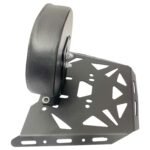 Dhe Best Bike Backrest Support Pillion Cushion Back Rest with Carrier Black Compatible with RE Himalayan 450