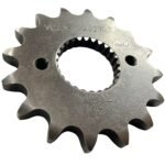 Dhe Best Bike Engine Chain/Pitch Front Sprocket/Gear Box Sprocket cog 16 Teeth Black Compatible with RE Classic Battle Green 350