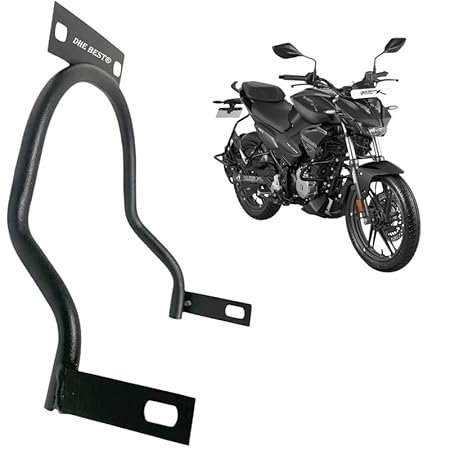 Dhe Best Bike Front Fender Eliminator Stand Number Plate Holder Black Suitable for Xtreme 125R