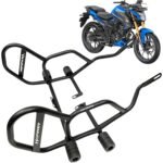 Dhe Best Bike Heavy Quality Metal Crash Guard with 4 Slider Frame Support Suitable for Honda Hornet 2.0