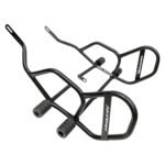 Dhe Best Bike Heavy Quality Metal Crash Guard with 4 Slider Frame Support Suitable for Honda Hornet 2.0