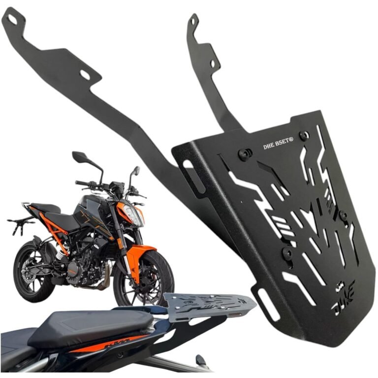 Dhe Best Bike Metal Back Rack Base Plate/Luggage Carrier Comfortable Suitable for KTM Duke 200