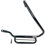 Dhe Best Bike Rear Footrest Stand Ladies Step Foot Rest Black Compatible with Bajaj Pulsur NS 125