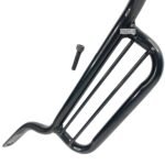 Dhe Best Bike Rear Footrest Stand Ladies Step Foot Rest Black Compatible with Bajaj Pulsur NS 125