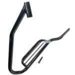 Dhe Best Bike Rear Footrest Stand Ladies Step Foot Rest Black Compatible with Bajaj Pulsur NS 125