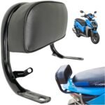 Dhe Best Scooty Accessories Back Support Passenger Backrest/Backrest Black Suitable for Hero Xoom 110