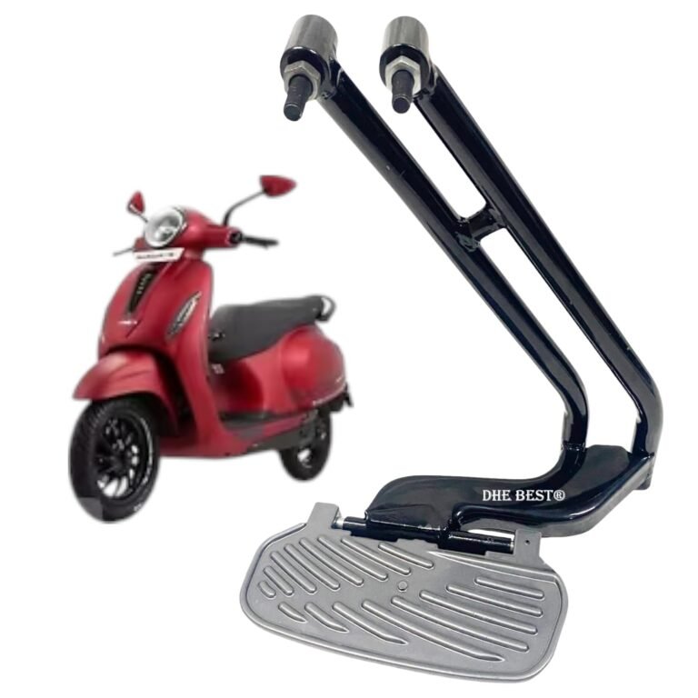 Dhe Best Scooty Accessories Rear Ladies Footrest/Foot rest Suitable For Chetak 3503