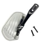 Dhe Best Scooty Ola Footrest/Foot Rest Stand Chrome Compatible With Scooty Ola S1 Air (Rear Left) Made Of Heavy Duty Iron Rod Flat Handle