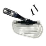 Dhe Best Scooty Ola Footrest/Foot Rest Stand Chrome Compatible With Scooty Ola S1 Air (Rear Left) Made Of Heavy Duty Iron Rod Flat Handle