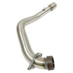 Dhe Best Scooty Stainless Steel Exhaust Bend Pipe Muffler Middle Pipe Suitable for TVS NTORQ 125