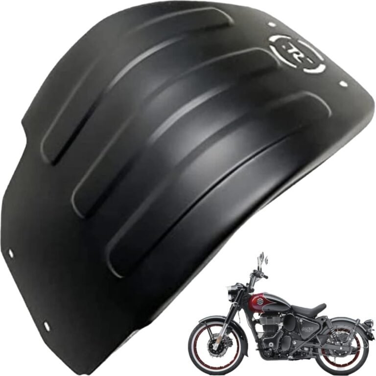 Bike Engineplate Engine Sump Guard/Sumpguard Engine Protection Plate Black Compatible with RE Goan Classic 350 and Reborn Classic 350