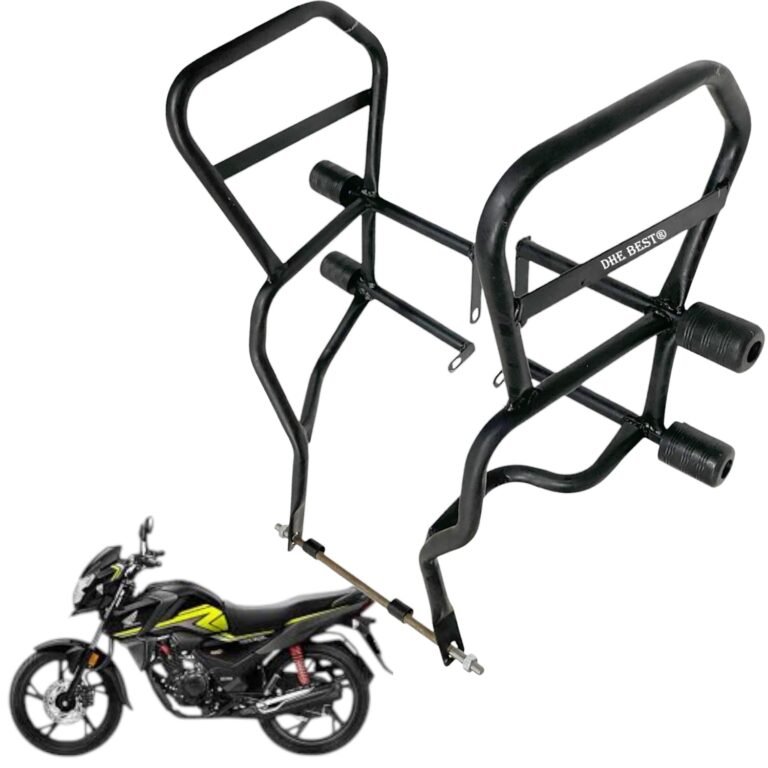 Dhe Best Bike Accessories Crash Guard/Leg Guard Support Frame 4 Slider Suitable for Honda SP160