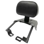 Dhe Best Bike Backrest/Back Rest Heavy Seat Adjustable Support Pillion with Carrier/Top Rack Suitable for TVS Apache RTR 160 4V