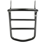 Dhe Best Bike Black Luggage Carrier Rectangle Back Carrier with Seat Ring Black Compatible with RE Reborn Classic 350