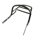 Dhe Best Bike Black Luggage Carrier Rectangle Back Carrier with Seat Ring Black Compatible with RE Reborn Classic 350