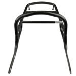 Dhe Best Bike Black Luggage Carrier Rectangle Back Carrier with Seat Ring Black Compatible with RE Reborn Classic 350