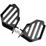 Dhe Best Bike Black Pillion Left, Right Foot Rest/Footrest Compatible With RE Interceptor 650 and Continental GT 650