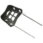 Dhe Best Bike Carrier Rear Rack Plate for Heavy Luggage Carrying Backrest/Luggagecarrier/Meteorcarrier Black Compatible with RE Meteor 350