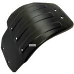 Dhe Best Bike Engine Plate Sump Guard Protection Plate Sumpguard/With Fitting Black Compatible With RE Hunter 350