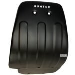 Dhe Best Bike Engine Plate Sump Guard Protection Plate Sumpguard/With Fitting Black Compatible With RE Hunter 350