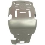 Dhe Best Bike Engineplate Bike Sump Guard/SumpGuard Engine Plate with Printed Logo Silver Bs3/ Bs4 /Bs6 Compatible with RE Classic 500