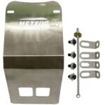 Dhe Best Bike Engineplate Engine Sump Guard/Sumpguard Engine Protection Plate Chrome Compatible with RE Meteor