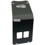 Dhe Best Bike Engineplate Engine Sump Guard/Sumpguard Engine Protection Plate Black Compatible with RE Meteor