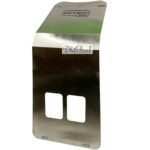 Dhe Best Bike Engineplate Engine Sump Guard/Sumpguard Engine Protection Plate Chrome Compatible with RE Meteor