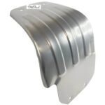 Dhe Best Bike Engineplate Engine Sump Guard/Sumpguard Engine Protection Plate Chrome Compatible with RE Reborn Classic 350