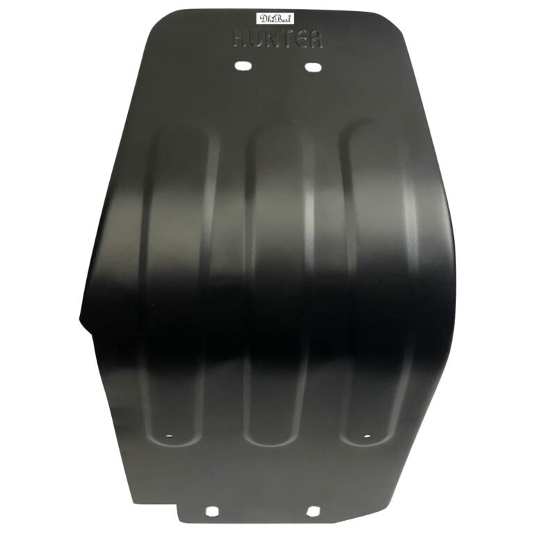 Dhe Best Bike Engineplate Engine Sump Guard/Sumpguard Engine Protection Plate Sumpguard/Black Without Cutting Compatible with RE Hunter 350