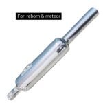 Dhe Best Bike Exaust Indori Silencer Filter Glass Wool Chrome Compatible with RE Meteor 350 and Reborn Classic 350