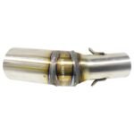 Dhe Best Bike exhaust Pipe Muffler Middle Pipe Bend Pipe Stainless Steel Suitable For Ninja 300