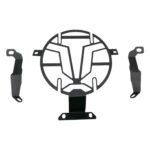 Dhe Best Bike Front Metal Head Light Grill/Jaali Black Compatible for TVS Ronin