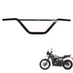 Dhe Best Bike Handlebar Handle Bar Rod Thick Pipe Black Compatible with RE Himalayan