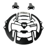 Dhe Best Bike Headlight Jaali Grill Heavy Duty Head Light Guard Protector Grill, Black Compatible with RE Guerrilla 450