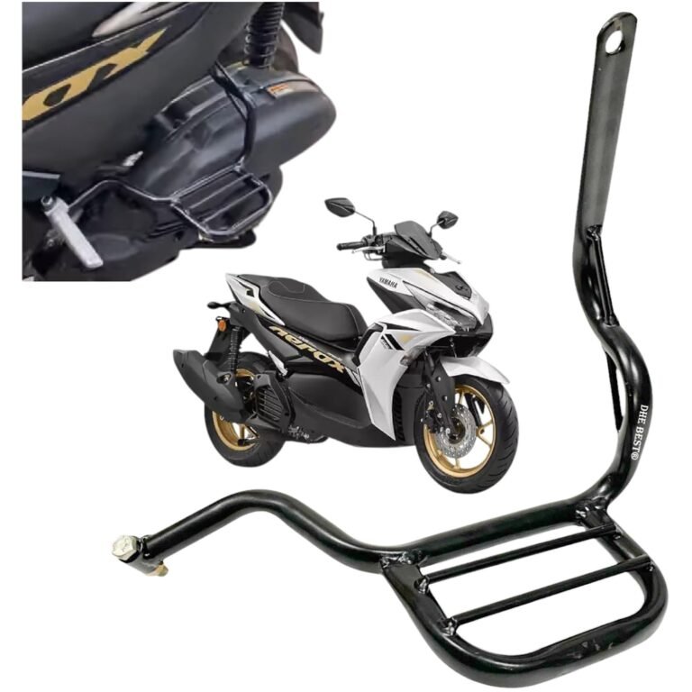 Dhe Best Bike Heavy Duty Metal adjustable footrest/Foot Rest Both Side Suitable For Yamaha Aerox 155