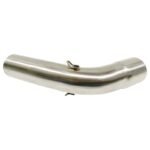 Dhe Best Bike Heavy Duty Stainless Steel Slip-on Exhaust Bend Pipe Muffler Middle Pipe Suitable for KTM RC 390 BS6