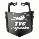 Dhe Best Bike Heavy Metal Back Rack Seat Extender Expedition Carrier Compatible with TVS Apache RTR 200