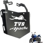 Dhe Best Bike Heavy Metal Back Rack Seat Extender Expedition Carrier Compatible with TVS Apache RTR 200