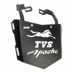 Dhe Best Bike Heavy Metal Back Rack Seat Extender Expedition Carrier Compatible with TVS Apache RTR 200