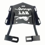 Dhe Best Bike Heavy Metal Back Rack Seat Extender Expedition Carrier Compatible with TVS Apache RTR 200