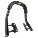 Dhe Best Bike Heavy Metal Bike Rear Seat Handle Backrest with PU Rubber (Black) Compatible with Hero Splendor iSmart