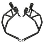 Dhe Best Bike Heavy Metal Frame Slider Frame Support Crash Guard Leg Guard Suitable for TVS Apache RTR 160 4V