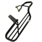 Dhe Best Bike Heavy Metal Ladies Step Foot Rest/Footrest Stand Black Compatible with YAMAHA FZ-25