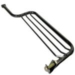 Dhe Best Bike Heavy Metal Ladies Step Foot Rest/Footrest Stand Black Compatible with Bajaj Avenger 150 Street