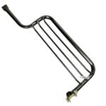 Dhe Best Bike Heavy Metal Ladies Step Foot Rest/Footrest Stand Black Compatible with Bajaj Avenger 150 Street