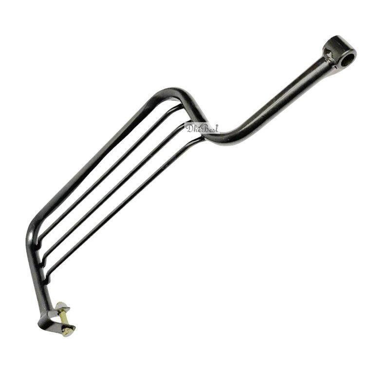 Dhe Best Bike Heavy Metal Ladies Step Foot Rest/Footrest Stand Black Compatible with Bajaj Avenger 150 Street