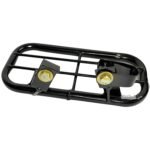 Dhe Best Bike Heavy Metal Ladies Step Foot Rest/Footrest Stand Black Compatible with Yamaha FZ-X